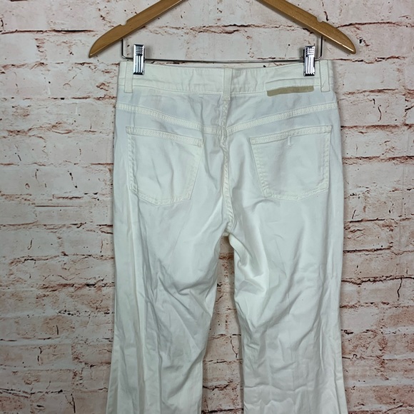 Stella McCartney Flare Leg White Jeans - Picture 9 of 12